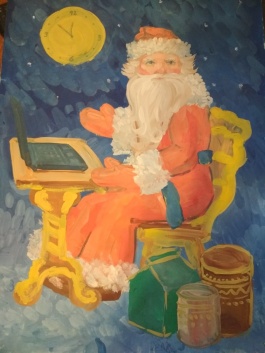 Дед Мороз всегда "Online"!