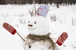 Снеговик, зовусь я Костик, приглашаю всех вас в гости!)